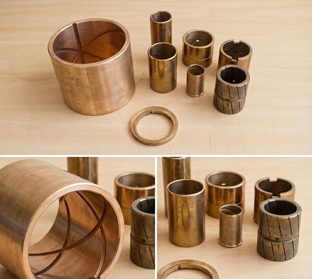 Brass Angular Groove Bushings
